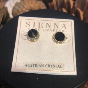 NWT Sienna Austrian Crystal earrings
